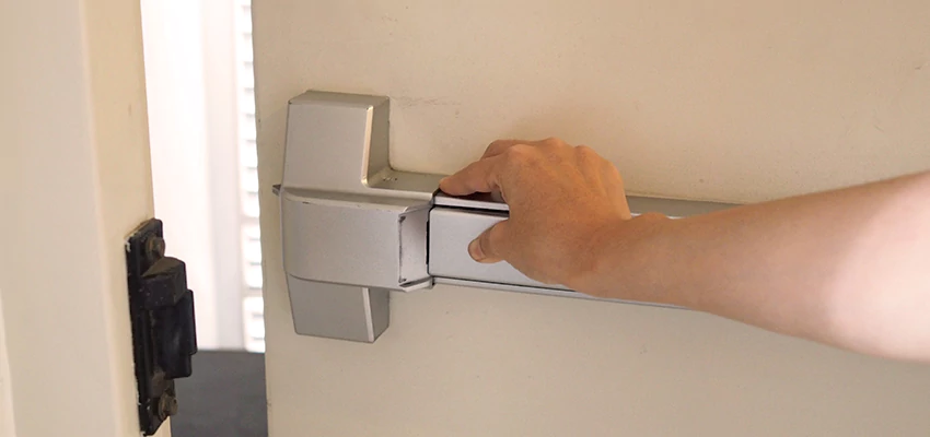 Roller Gate Panic Bar Installation in La Quinta, California